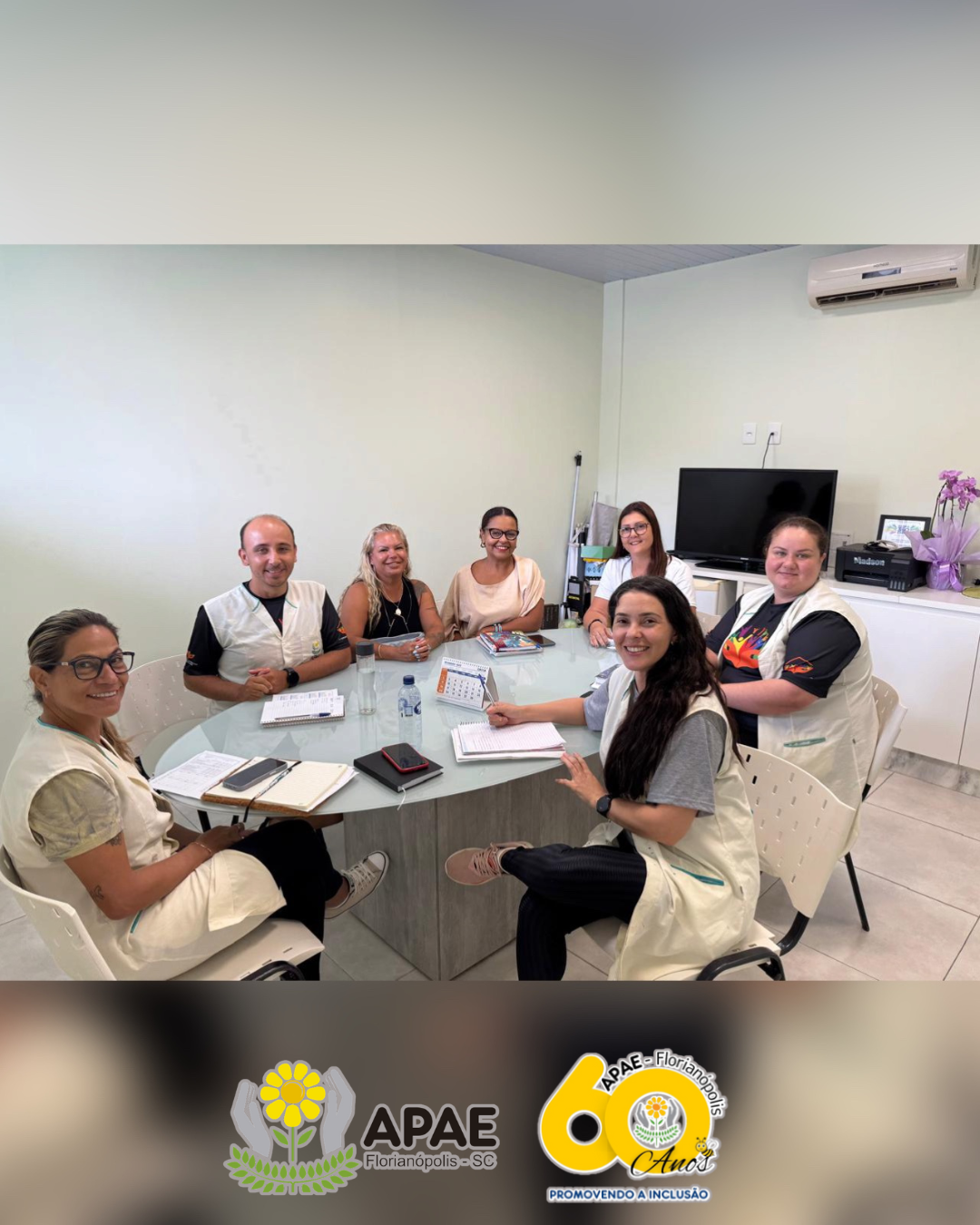 Reunião com a Educação Especial da Prefeitura Municipal de Florianópolis